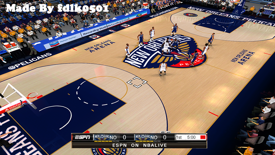 NLSC Forum • Downloads 2013 New Orleans Pelicans Fictional Court